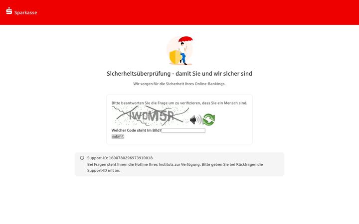 Screenshot of sparkasse-wuppertal.de