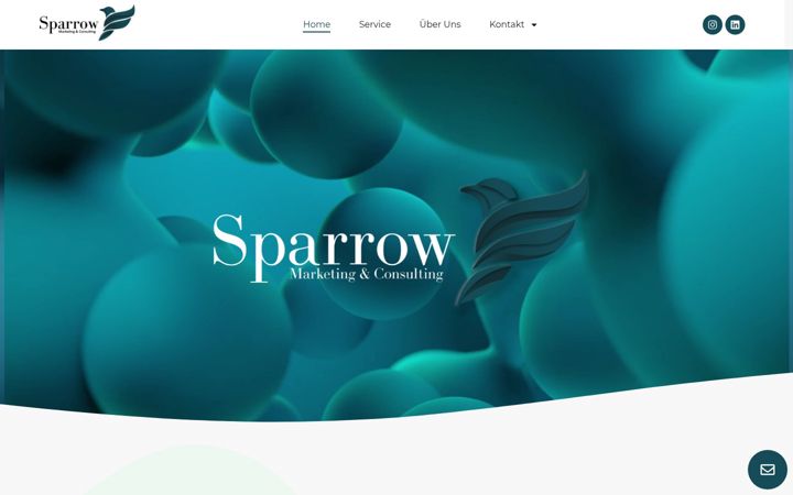 Screenshot of sparrow-marketing.de