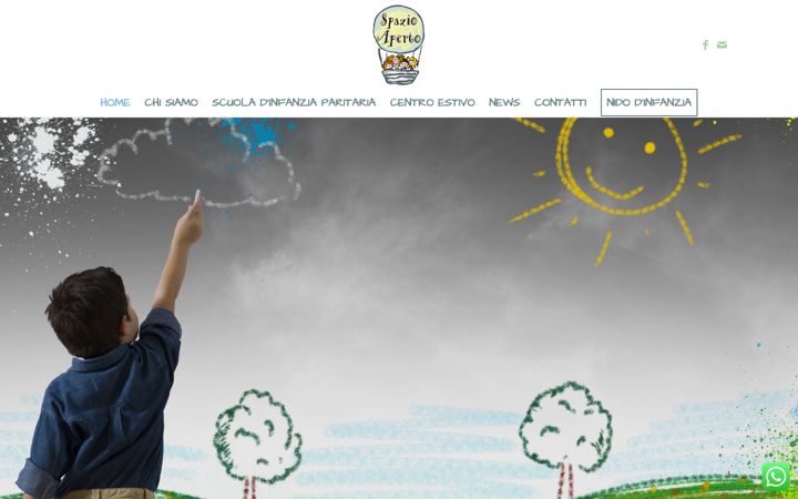 Captura de pantalla de spazioaperto.net