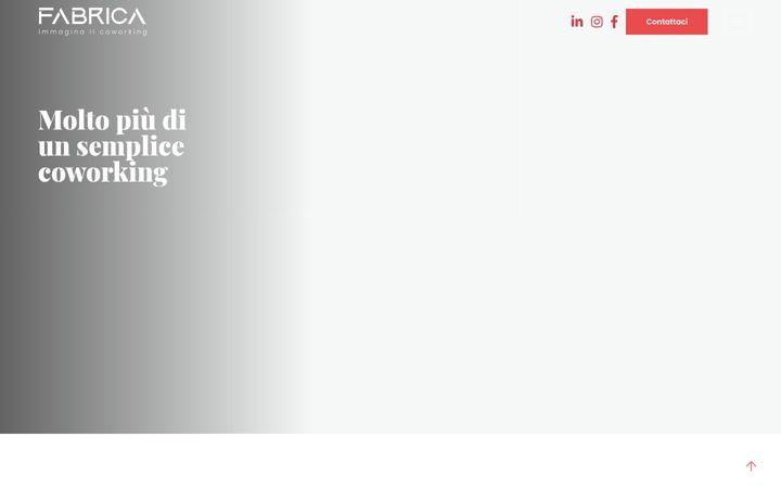 Screenshot of spaziofabrica.it