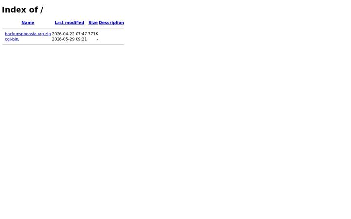 Screenshot of spboasia.org