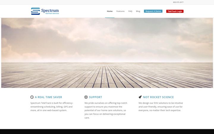 Screenshot of spectrumvoice.com