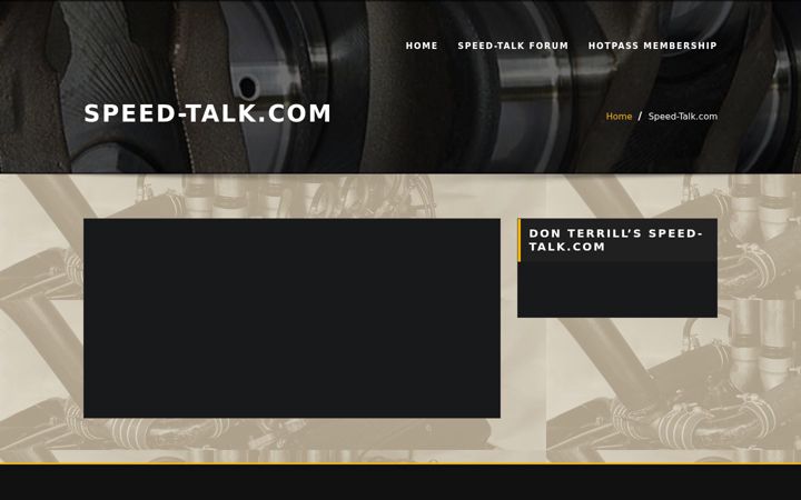 Screenshot of speed-talk.com
