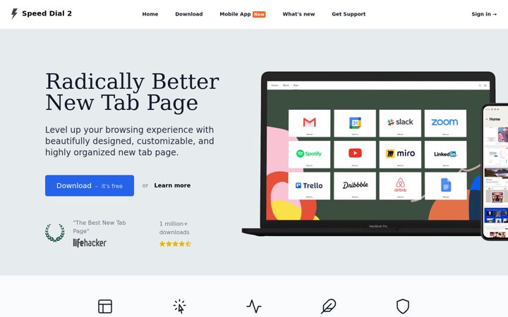 Screenshot of speeddial2.com