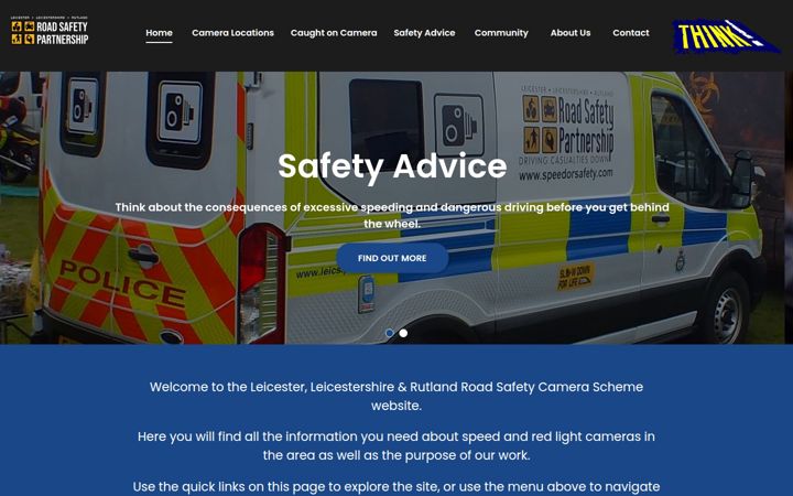 Captura de ecrã de speedorsafety.com