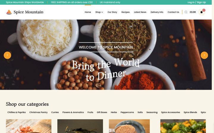 spicemountain.co.uk