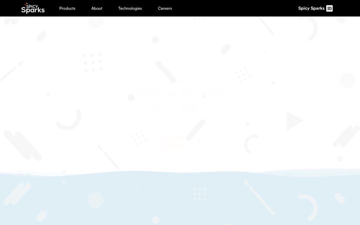 Screenshot of spicysparks.com