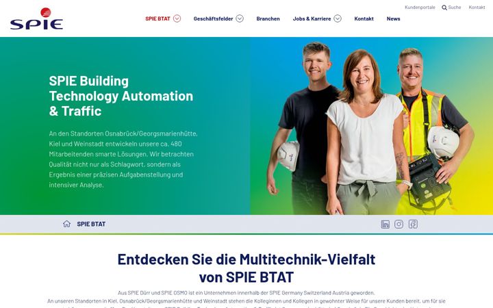 Screenshot of spie-btat.de