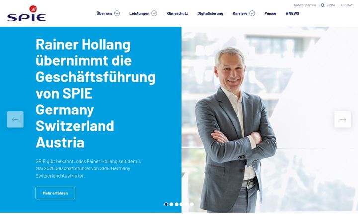 Screenshot of spie.de