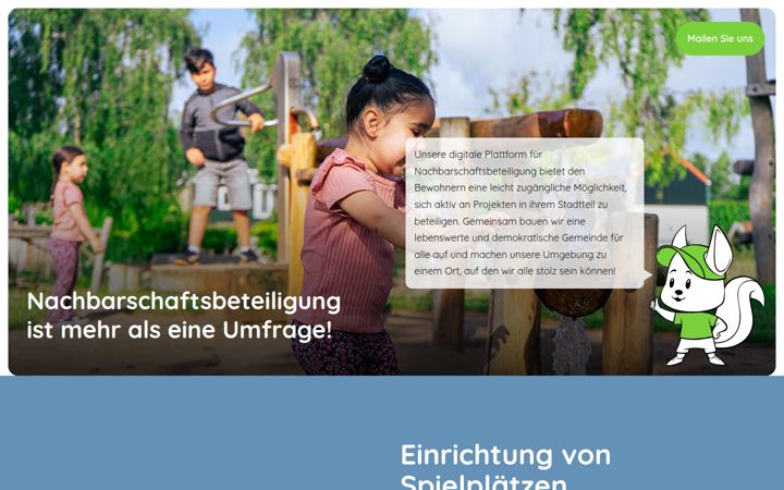 Screenshot of spielmit.in