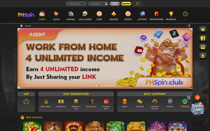 Screenshot of spinph8.com