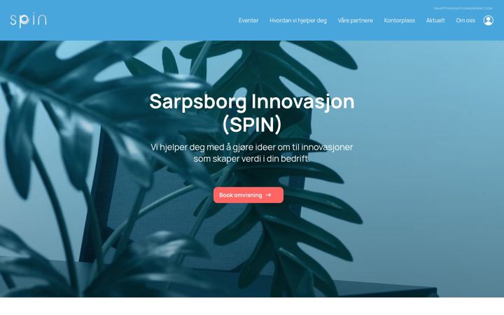 Ekraanipilt saidist spinsarpsborg.no