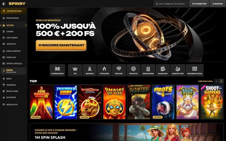 spinsycasino777.com