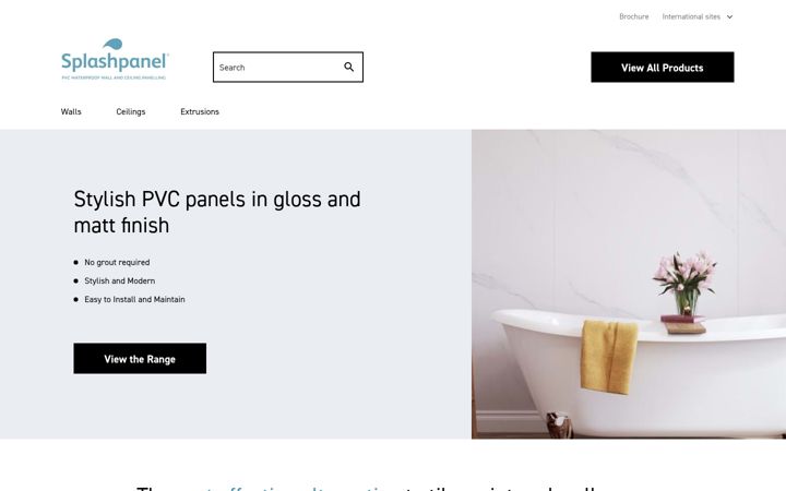 Screenshot of splashpanel.co.uk