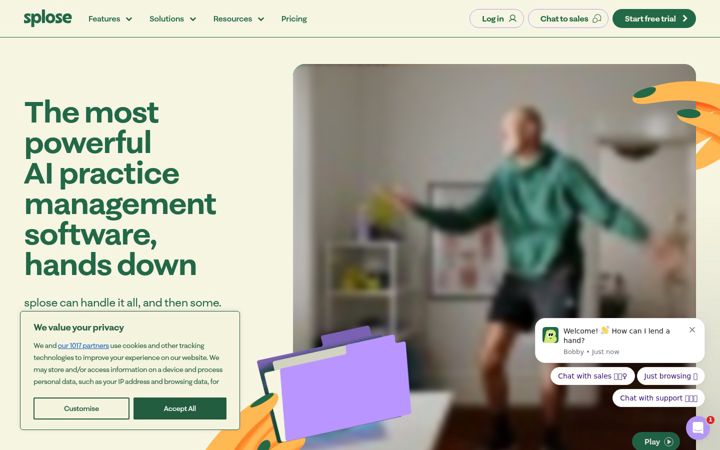 Screenshot of splose.com