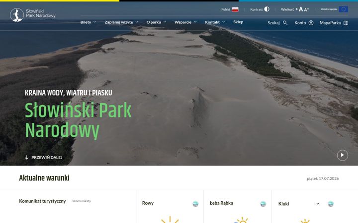 Screenshot of spn.gov.pl