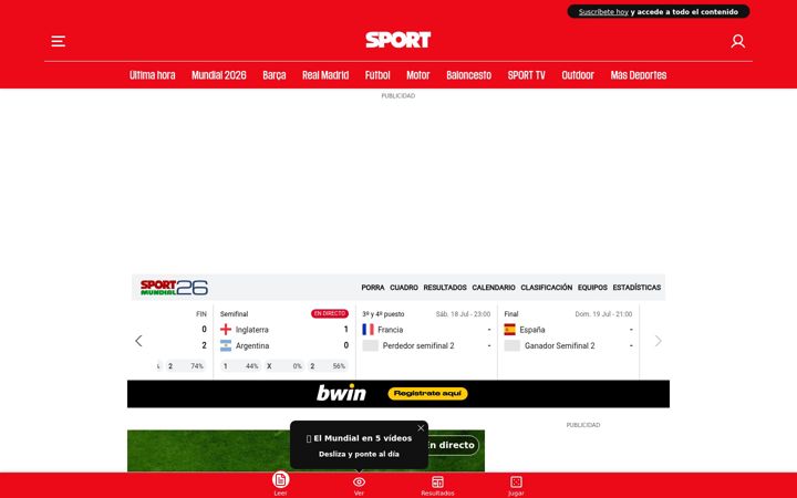 Screenshot ta' sport.es