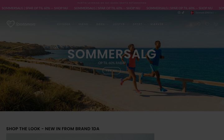 Screenshot of sportamore.com