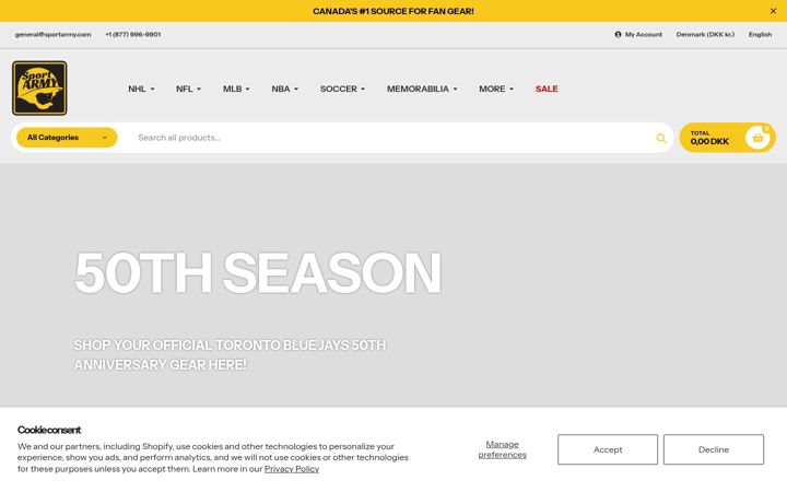 Zrzut ekranu sportarmy.com