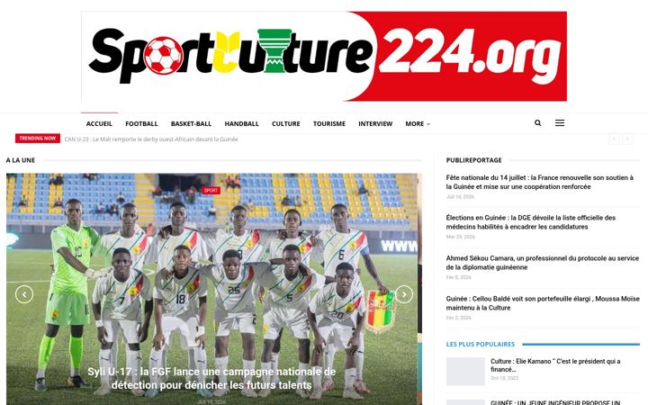 Captura de ecrã de sportculture224.org