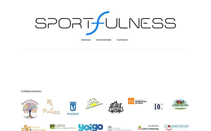Screenshot of sportfulness.es