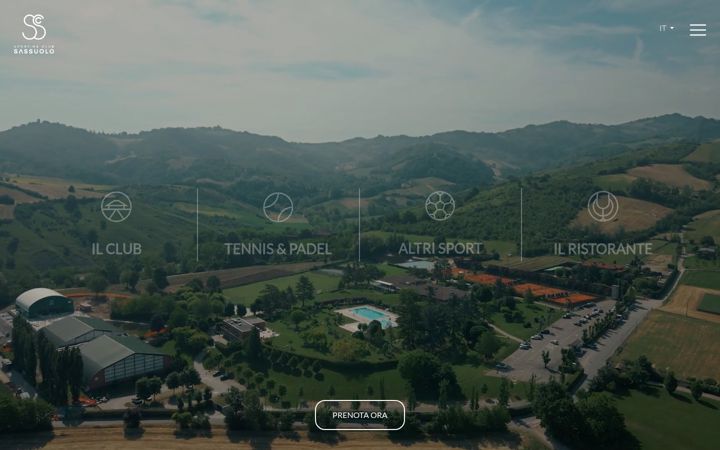 Posnetek zaslona sportingclubsassuolo.it