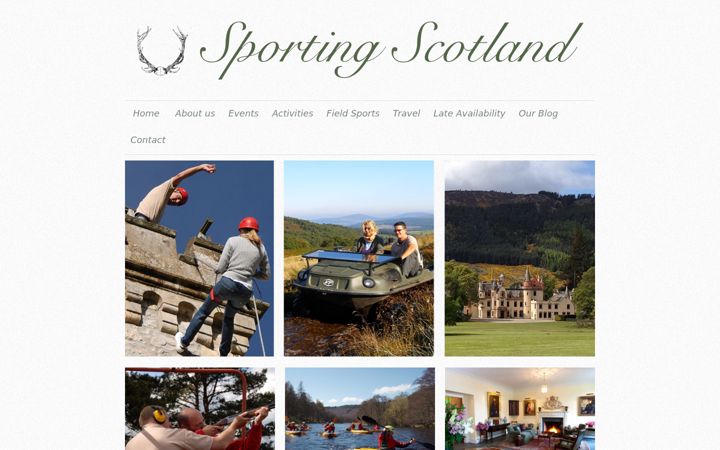 Screenshot von sportingscotland.co.uk