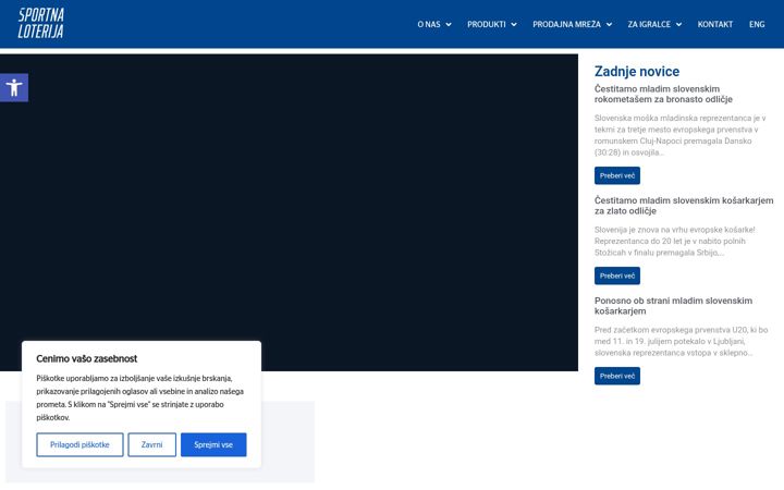 Screenshot of sportna-loterija.si
