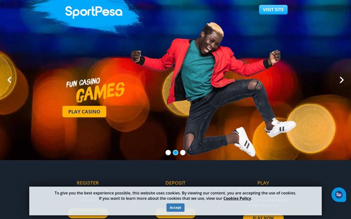 Screenshot του sportpesa.com