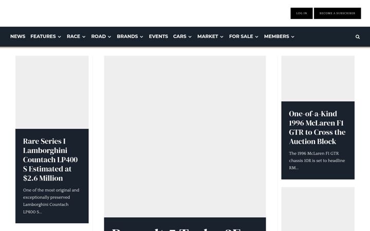 Screenshot of sportscardigest.com