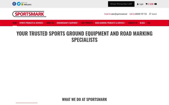 Skærmbillede af sportsmark.net