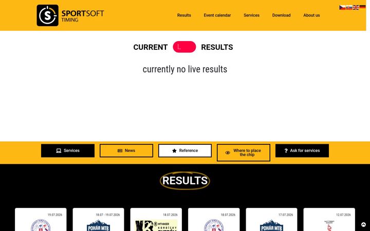 Screenshot of sportsoft.cz