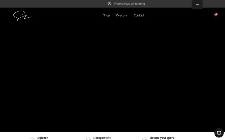 Screenshot van sportzi.nl