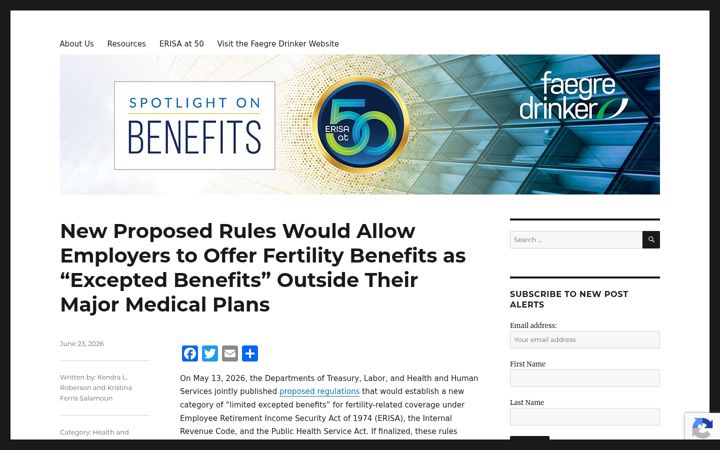 Captură de ecran a spotlightonbenefits.com
