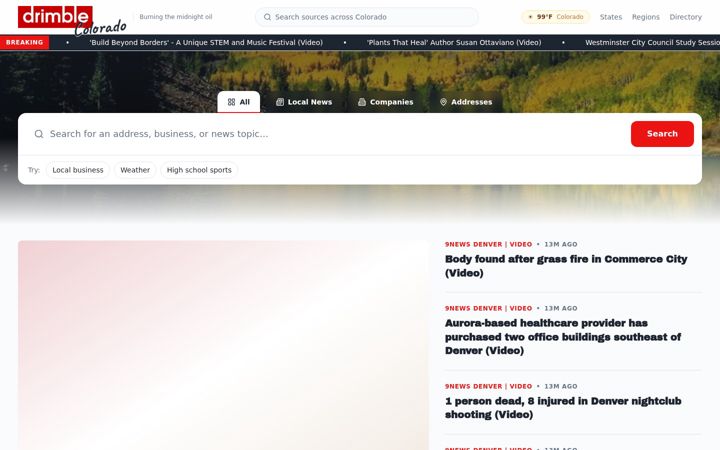 Screenshot of spotoncolorado.com