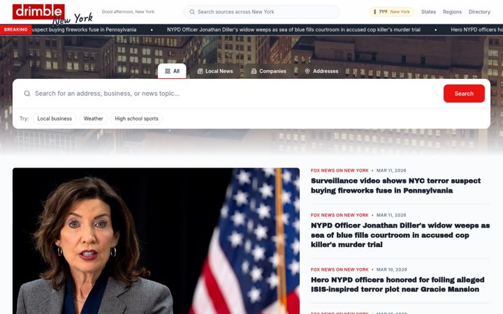 Ekraanipilt saidist spotonnewyork.com