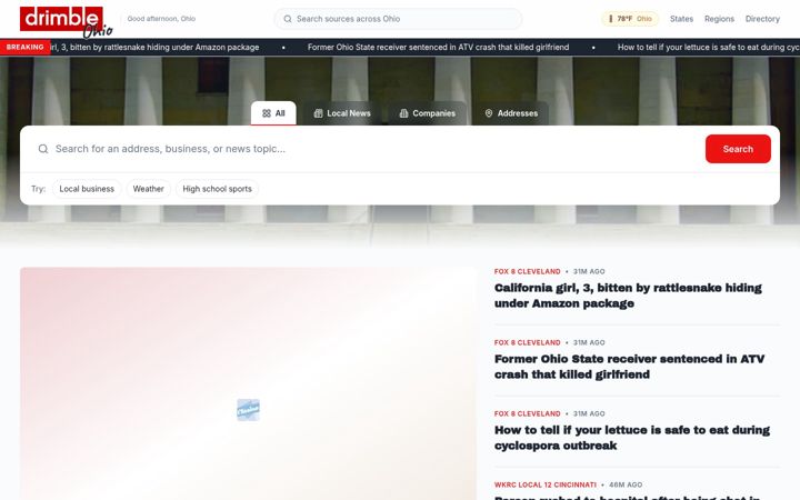Captura de pantalla de spotonohio.com