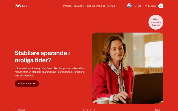 Screenshot of spp.se