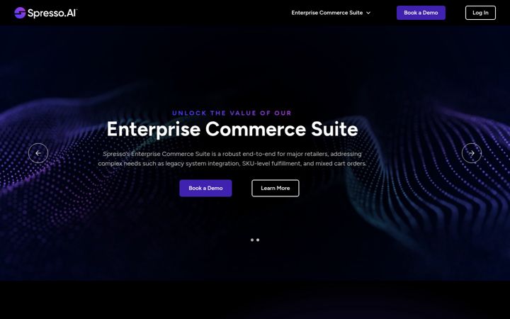 Screenshot von spresso.com