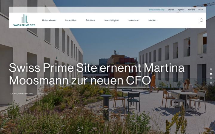 Screenshot of sps.swiss