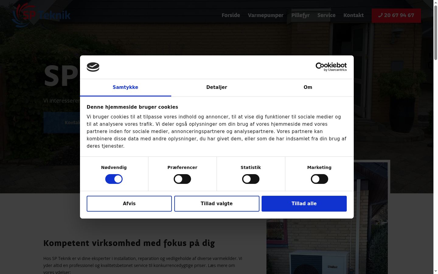 Sutikimo reklamjuostės, rodytos prieš bet kokią sąveiką, ekrano kopija