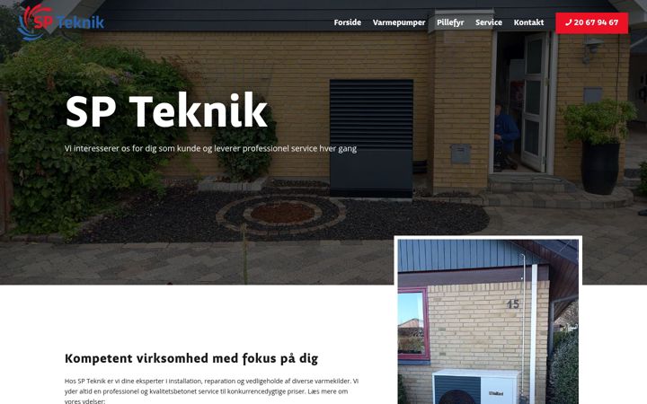 Ekrano kopija spteknik.dk