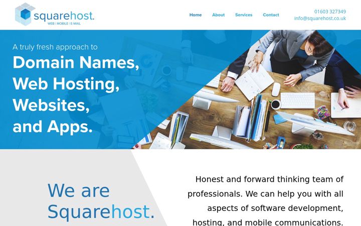 Screenshot of sqr.host