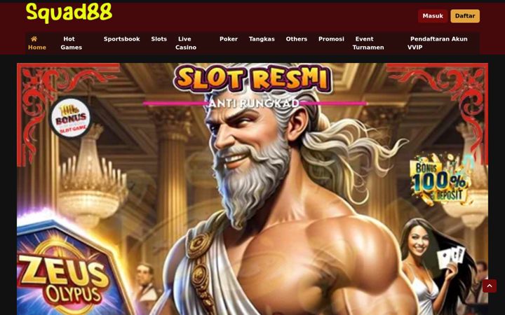 Screenshot of squad88slot.com