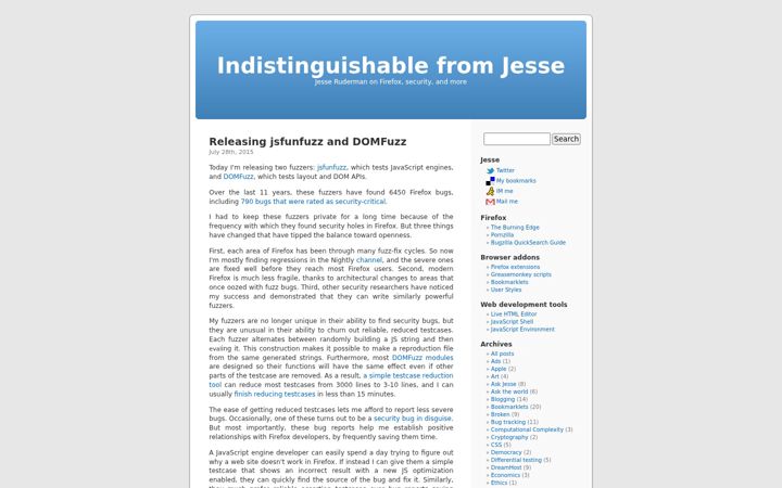 Screenshot of squarefree.com