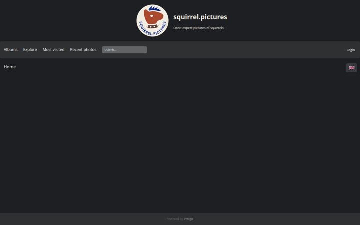 Screenshot of squirrel.pictures