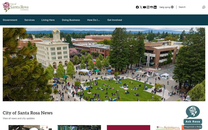 Screenshot of srcity.org