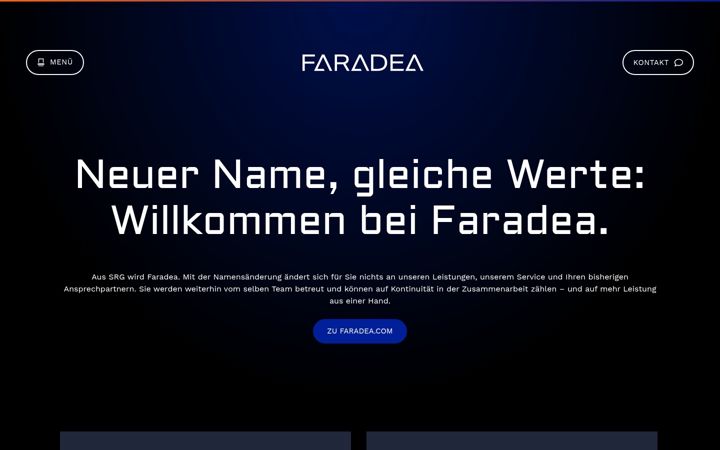 Posnetek zaslona srg.de