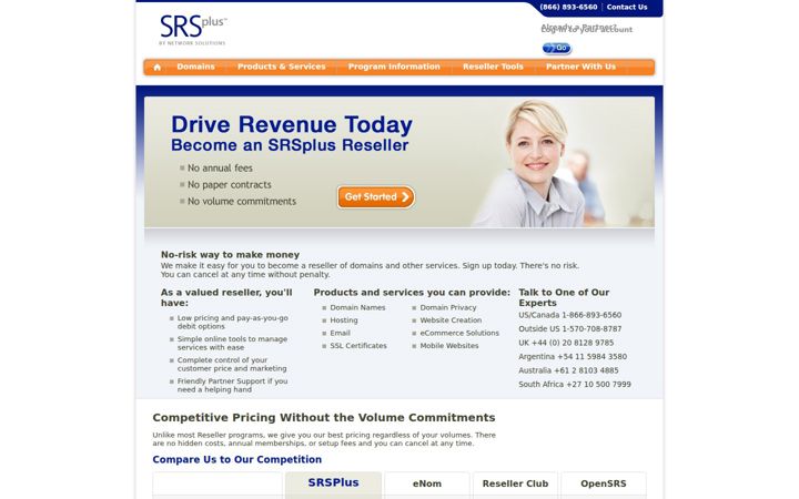 Ekrano kopija srsplus.com
