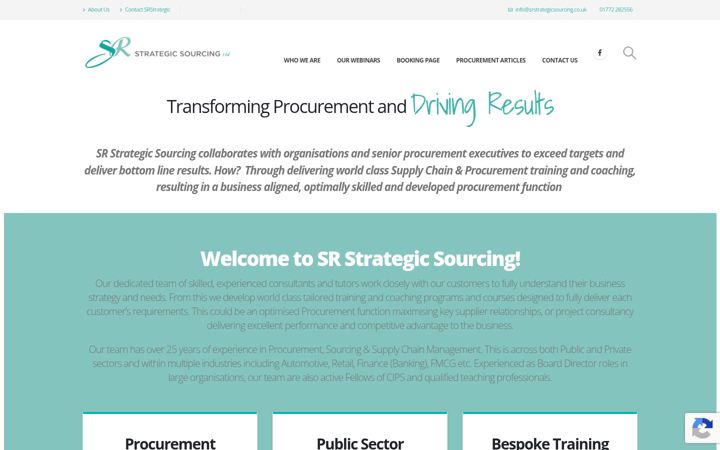 Képernyőkép: srstrategicsourcing.co.uk
